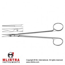 Toennis Dissecting Scissor Straight - Very Delicate Stainless Steel, 18 cm - 7"